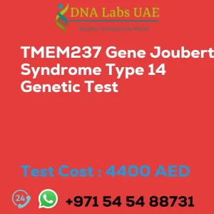 TMEM237 Gene Joubert Syndrome Type 14 Genetic Test sale cost 4400 AED