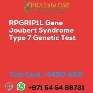 RPGRIP1L Gene Joubert Syndrome Type 7 Genetic Test sale cost 4400 AED