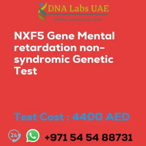 NXF5 Gene Mental retardation non-syndromic Genetic Test sale cost 4400 AED