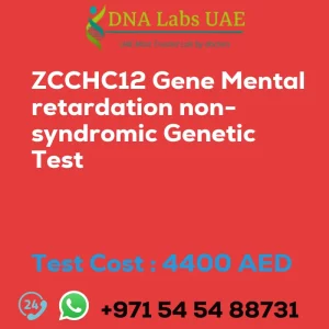 ZCCHC12 Gene Mental retardation non-syndromic Genetic Test sale cost 4400 AED