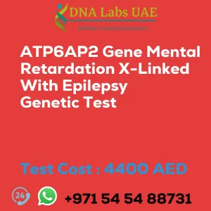 ATP6AP2 Gene Mental Retardation X-Linked With Epilepsy Genetic Test sale cost 4400 AED