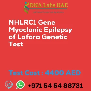 NHLRC1 Gene Myoclonic Epilepsy of Lafora Genetic Test sale cost 4400 AED