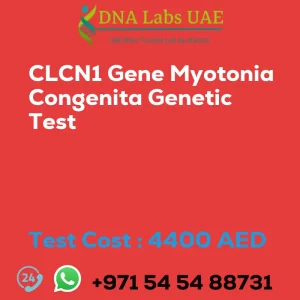 CLCN1 Gene Myotonia Congenita Genetic Test sale cost 4400 AED