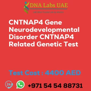 CNTNAP4 Gene Neurodevelopmental Disorder CNTNAP4 Related Genetic Test sale cost 4400 AED