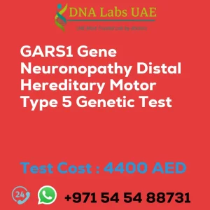 GARS1 Gene Neuronopathy Distal Hereditary Motor Type 5 Genetic Test sale cost 4400 AED