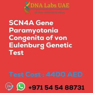 SCN4A Gene Paramyotonia Congenita of von Eulenburg Genetic Test sale cost 4400 AED