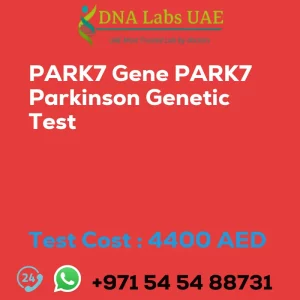 PARK7 Gene PARK7 Parkinson Genetic Test sale cost 4400 AED