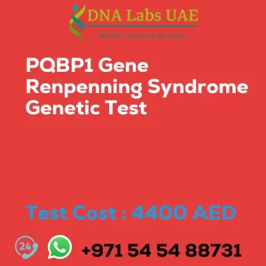 PQBP1 Gene Renpenning Syndrome Genetic Test sale cost 4400 AED