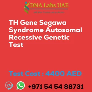 TH Gene Segawa Syndrome Autosomal Recessive Genetic Test sale cost 4400 AED