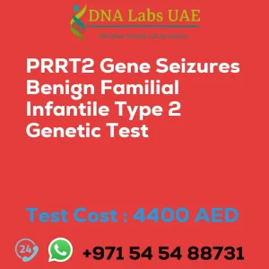 PRRT2 Gene Seizures Benign Familial Infantile Type 2 Genetic Test sale cost 4400 AED