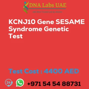 KCNJ10 Gene SESAME Syndrome Genetic Test sale cost 4400 AED