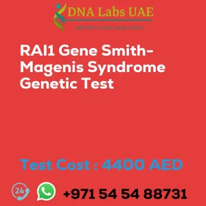 RAI1 Gene Smith-Magenis Syndrome Genetic Test sale cost 4400 AED