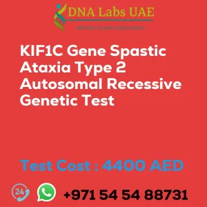 KIF1C Gene Spastic Ataxia Type 2 Autosomal Recessive Genetic Test sale cost 4400 AED