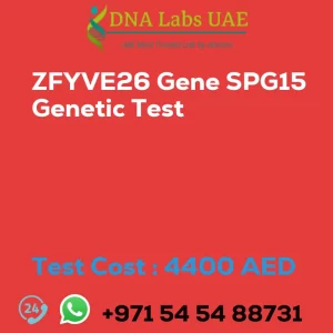 ZFYVE26 Gene SPG15 Genetic Test sale cost 4400 AED