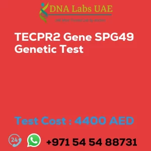 TECPR2 Gene SPG49 Genetic Test sale cost 4400 AED