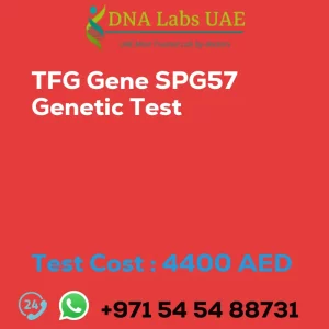 TFG Gene SPG57 Genetic Test sale cost 4400 AED