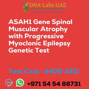 ASAH1 Gene Spinal Muscular Atrophy with Progressive Myoclonic Epilepsy Genetic Test sale cost 4400 AED