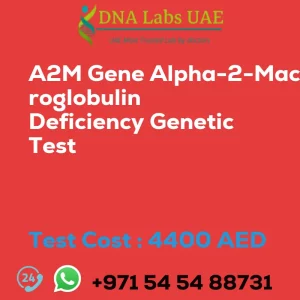 A2M Gene Alpha-2-Macroglobulin Deficiency Genetic Test sale cost 4400 AED
