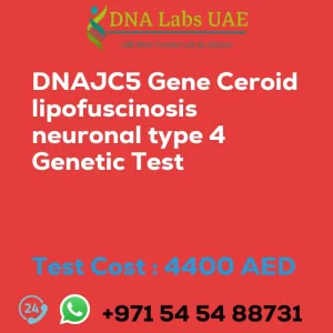 DNAJC5 Gene Ceroid lipofuscinosis neuronal type 4 Genetic Test sale cost 4400 AED