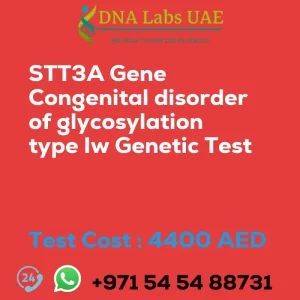 STT3A Gene Congenital disorder of glycosylation type Iw Genetic Test sale cost 4400 AED