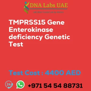TMPRSS15 Gene Enterokinase deficiency Genetic Test sale cost 4400 AED