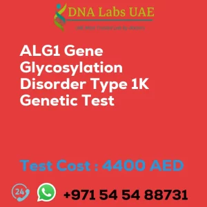 ALG1 Gene Glycosylation Disorder Type 1K Genetic Test sale cost 4400 AED