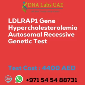 LDLRAP1 Gene Hypercholesterolemia Autosomal Recessive Genetic Test sale cost 4400 AED