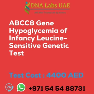 ABCC8 Gene Hypoglycemia of Infancy Leucine-Sensitive Genetic Test sale cost 4400 AED