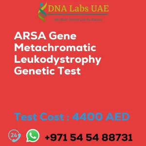 ARSA Gene Metachromatic Leukodystrophy Genetic Test sale cost 4400 AED