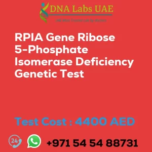 RPIA Gene Ribose 5-Phosphate Isomerase Deficiency Genetic Test sale cost 4400 AED