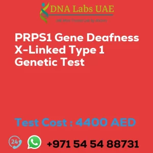 PRPS1 Gene Deafness X-Linked Type 1 Genetic Test sale cost 4400 AED