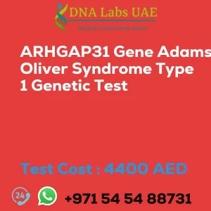 ARHGAP31 Gene Adams-Oliver Syndrome Type 1 Genetic Test sale cost 4400 AED