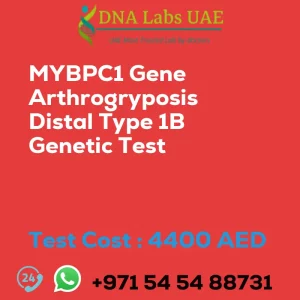 MYBPC1 Gene Arthrogryposis Distal Type 1B Genetic Test sale cost 4400 AED