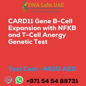 CARD11 Gene B-Cell Expansion with NFKB and T-Cell Anergy Genetic Test sale cost 4400 AED