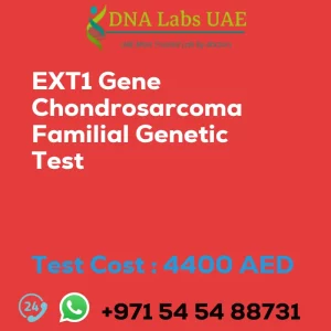 EXT1 Gene Chondrosarcoma Familial Genetic Test sale cost 4400 AED