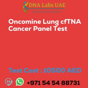 Oncomine Lung cfTNA Cancer Panel Test sale cost 10500 AED