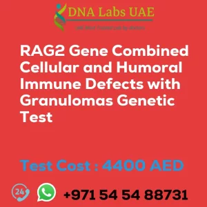 RAG2 Gene Combined Cellular and Humoral Immune Defects with Granulomas Genetic Test sale cost 4400 AED