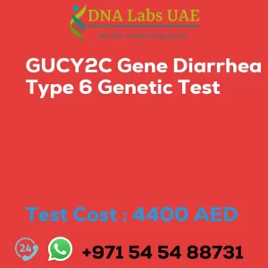 GUCY2C Gene Diarrhea Type 6 Genetic Test sale cost 4400 AED