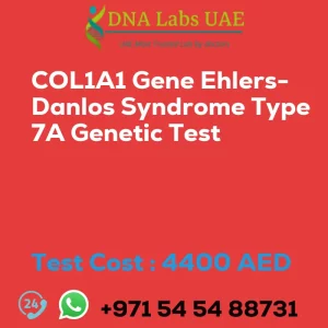 COL1A1 Gene Ehlers-Danlos Syndrome Type 7A Genetic Test sale cost 4400 AED