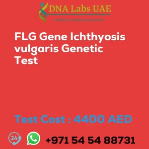 FLG Gene Ichthyosis vulgaris Genetic Test sale cost 4400 AED
