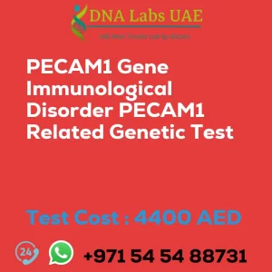 PECAM1 Gene Immunological Disorder PECAM1 Related Genetic Test sale cost 4400 AED