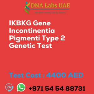 IKBKG Gene Incontinentia Pigmenti Type 2 Genetic Test sale cost 4400 AED