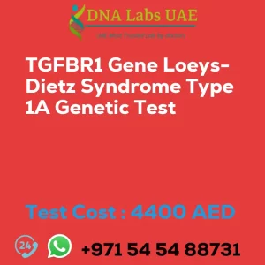 TGFBR1 Gene Loeys-Dietz Syndrome Type 1A Genetic Test sale cost 4400 AED