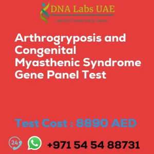 Arthrogryposis and Congenital Myasthenic Syndrome Gene Panel Test sale cost 8890 AED
