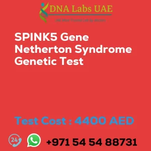 SPINK5 Gene Netherton Syndrome Genetic Test sale cost 4400 AED