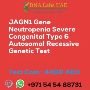 JAGN1 Gene Neutropenia Severe Congenital Type 6 Autosomal Recessive Genetic Test sale cost 4400 AED