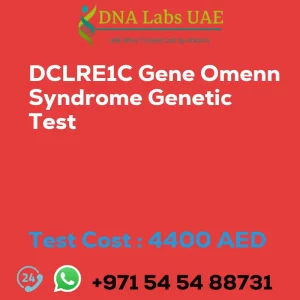 DCLRE1C Gene Omenn Syndrome Genetic Test sale cost 4400 AED