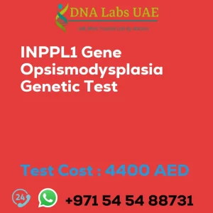 INPPL1 Gene Opsismodysplasia Genetic Test sale cost 4400 AED