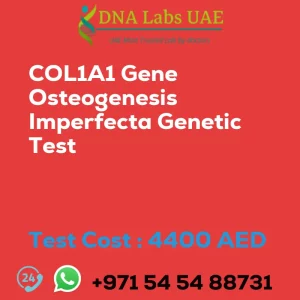 COL1A1 Gene Osteogenesis Imperfecta Genetic Test sale cost 4400 AED