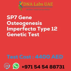 SP7 Gene Osteogenesis Imperfecta Type 12 Genetic Test sale cost 4400 AED